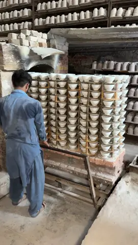 Making Millions of Tea Bowls in Old Factory | Ceramics Factory Mass Production #bowls #TeaBowls #TeaCups #CeramicsFactory#forupage #fypシ゚viral #viral #tiktok 