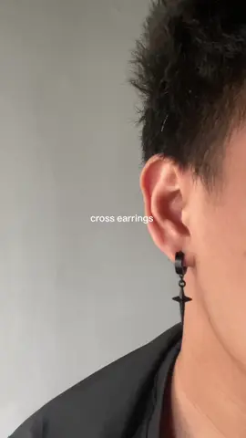 for only ₱26 😳 #earrings #crossearrings #earringstyle #fyp #tiktokfinds 