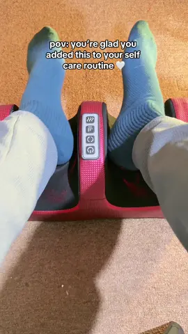 sarap sa pakiramdam kapag nag invest ka para sa sarili mo 🤍✨ #footmassage #selfcareroutine #footmassager #portablemassager #electricmassager 