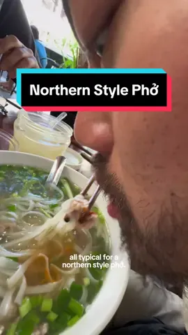 Finally getting some northern phở!