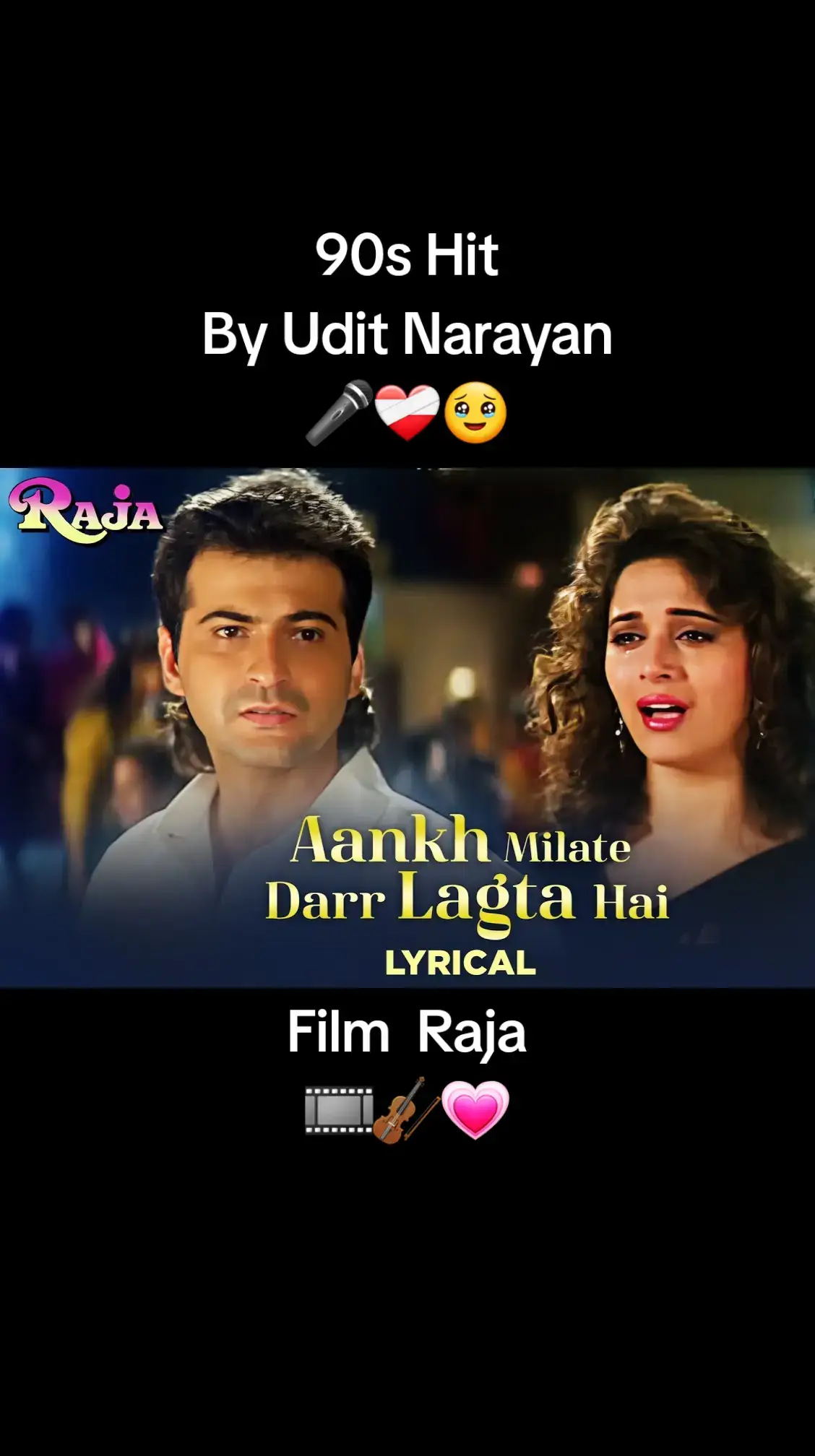 Aankh Milate Darr Lagta Hai Ishq Kahain Na Ho Jay By Udit Narayan Film Raja#foryou #uditnarayan #51 #official 