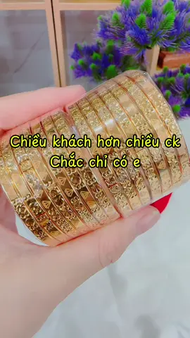 Chiều khách hơn chiều ck chắc chỉ có e #trangsuc #vàng18k_610 #kimyenshopp #trangsuckimyen #yentrangsuc #xuhuong #vòngtay #lắctay #ximen 