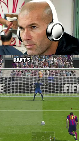 Messi & Ronaldo play FIFA - ZIDANE vs XAVI 😱 (pt 3) #messi #ronaldo #messironaldoplays #fifa