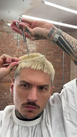 Thought I’d try and give myself a haircut. Decided a short mullet would be nice and difficult so gave that a go 👌🏽 Styled using @Rascals Hair Products  Scissors: Wings Clippers: JRL Onyx Supplied by @chrisandsons 