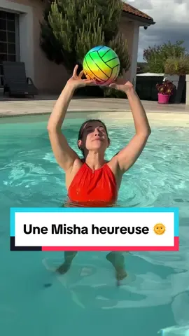 Une Misha heureuse, ça donne ça ! Et toi ça te fait quoi ? 🌞😂 #sunnydelight 