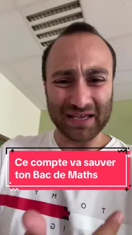 Ce compte Tiktok va sauver ton Bac de Mathématiques !! #maths #prof #mathematiques #professeur #examen #bac #enseignement #eleve #bacalaureat #lycee #ecole #tips #tiktok #revision #examen 