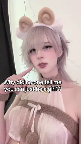 It’s that easy wow 🤯 #femboy #transgirl #alt #mtf #egirl #wolfcut 