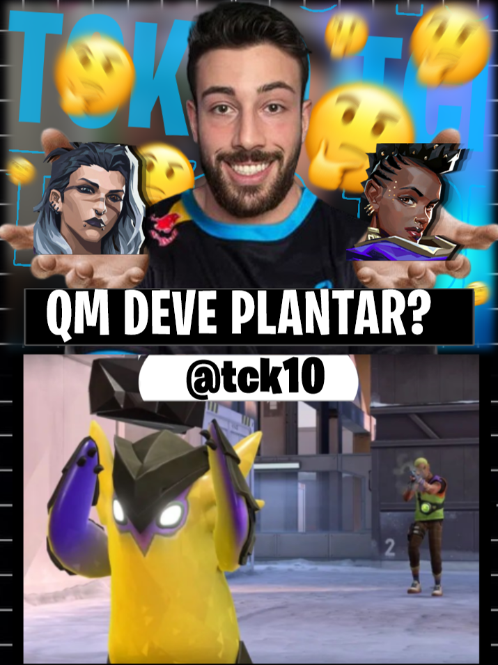 QUEM DEVE PLANTAR A SPIKE? #Valorant #tck10 #gekkoopinas #valorantbrasil @tck10_