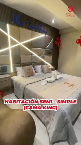 🌟🛏️ ¡Descubre el confort de nuestra habitación simple con cama King en Hotel El Rosal! 🛏️🌟 ✨ Te presentamos nuestra elegante habitación semi simple, equipada con una lujosa cama King para que disfrutes del máximo confort durante tu estadía. 🛌 Cama King: Un descanso de lujo en una cama espaciosa y cómoda. 🛋️ Espacio acogedor: Disfruta de un entorno diseñado para tu comodidad y relajación. 🌿 Detalles únicos: Cada rincón pensado para ofrecerte una experiencia inolvidable. 🎥✨ ¡Déjate encantar por esta habitación ideal para tu próxima escapada! ¡Reserva ahora y vive el confort en Hotel El Rosal! 🏨✨ #HotelElRosal #CamaKing #ConfortYLujo #EscapadaPerfecta #ReservaYa