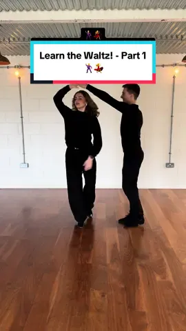 🕺💃 Learn the Slow Waltz with Us! - Part 1 🌟 ✨ Give it a try and drop a comment on what you’d like to learn next! #dance #waltz #tutorial #howto #learn #ballroom #latin #dancers #fyp #foryoupage #foryou 