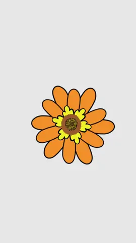 Hagámos una florecita en papel 🧡🌼✂️ #DIY #flowers #manualidades #origami #animation #AprendeEnTikTok 