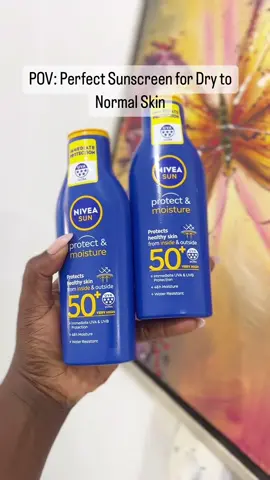 NIVEA SUN Protect & Moisture Lotion SPF 50+. 🏷️180.00 Product Benefits: NIVEA SUN Protect & Moisture Lotion protects healthy skin from inside & outside. It provides immediate UV protection and supports skin protection from inside with anti-oxidant Vitamin E. Keeping skin moisturised for 48h. The water-resistant formula is 77% biodegradable and respects the ocean by being free from UV filters Octinoxate, Oxybenzone, Octocrylene and free of microplastic. To Order  ~ Kindly DM or WhatsApp on Bio . ~ Please use the link in the Bio to send a direct WhatsApp message. #theskincareblendgh #nivea #skincare #hyperpigmentation #sunscreen #fyp #foryou 