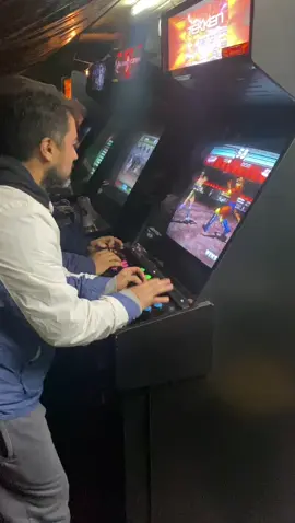 última ficha💯...🕹con los amigos ✨️🎈🥰 #retro #tekken #arcadegames #90s #oldschool #arcadegame #tekkentag 