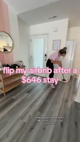 :)))) I’m hoping Alex will call the HOA about the pool bc I hate confrontation and phone calls #airbnb #airbnbhost #wilmingtonnc #airbnbsuperhost #wilmingtonnorthcarolina #ilm #wilmington #vrbo #airbnbcleaning #shorttermrental  #airbnbcleaner #airbnbtips #airbnbhosttips #airbnbadvice #airbnbcleaningtips #CleanTok #cleaningtips #vrbohosttips 