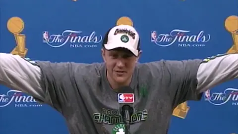 ☘️ FINALS FLASHBACK: June 17, 2008 Scal has a legendary moment at the podium