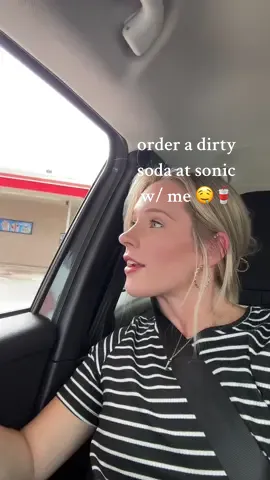 cant stop wont stop ordering these 🤩 this one is kinda my fav so far.  #stutter #sonicdrivethru #stutteringawareness #dirtysoda #strawberrycheesecake 
