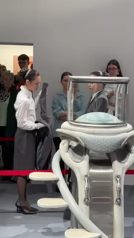 Continental breakfast by Anna Uddenberg at the Art Basel  #artbasel #annauddenberg #basel 