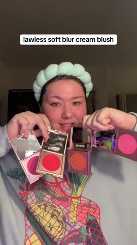 are you guys gonna try these? i think cherry pie is my favorite shade 🤭🍒🥧@LAWLESS Beauty #lawlessbeauty #blush #creamblush #new #tryon #makeup #beauty #sephora #cleanbeauty #fyp #viral #foryou 