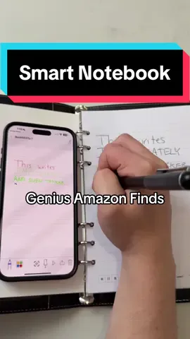 Easily the best notebook I’ve ever reviewed 🤯 #smartnotebook #geniusamazonfinds #bluetoothnotebook #ourfavoritefinds 