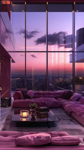 This pink paradise is the ultimate chill spot. 😍🌸 Who would you invite over? #LuxuryHomes #InteriorInspo #LivingRoomGoals #LuxuryLiving #DreamHome 