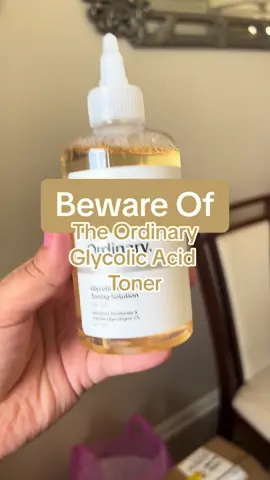 Beware of this Product!! Make sure you watch this video so you dont waste your money on a product bc you most likley are applying this wrong. This is The Ordinary Glycolic Acid Toner and it has been my holy grail product for my skin but how do you apply the glycolic acid toner? Watch and see #theordinary #theordinaryskincare #theordinaryglycolicacid #glycolicacidtoner #hygeine #femininehygiene #bodycare #bodyodor #tiktokshop #skincaretips #discoloration #hyperpigmentation #glycolicacid #exfoliate #toner #skincareroutine #skincareproducts #skincareroutinetips 