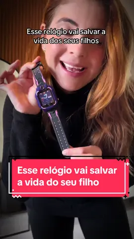 Segurança nunca é demais!#relogiogps #dicademae 