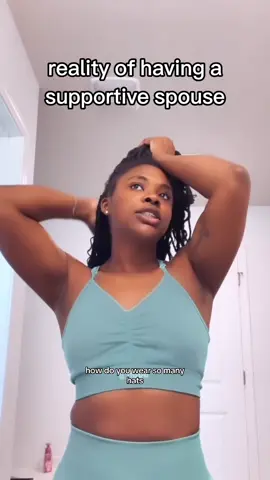 The reality lf having a suppprtive husband. #marriage #couple #momlife #sahm #advice 