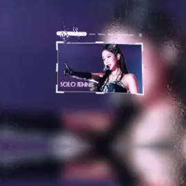 The melody only with the words written solo jennie 👀♥️