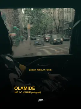 Hello habbi snippet #olamide #hellohabibi #afrobeats #lyricsvideo #africanmusic #lyrics_songs #liveperformance #concerts 