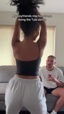 As you can see, he liked it 😂 #fyp #couplescomedy #couplescontent #tyladance #relationships #calebnandrea 