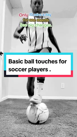 #CapCut Gain ball control with this basic ball touches #ballcontrol #Soccer  #ball #soccerskills  #soccertiktok  #soccertraining #makeupforbeginners #investingforbeginners #lincolnnebraska 