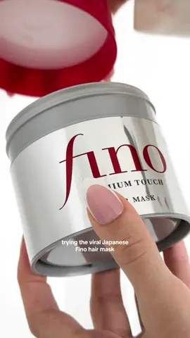 I can definetly recommend 😍 #hairtok  #finohairmask #tiktokshopfinds #ttsacl  #hairmask #shiseido #beauty #hair