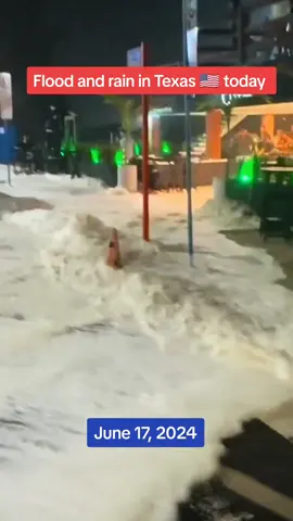 Flood and rain in Texas 🇺🇸 today 2024 #flood #storm #rain #texas #severeweather #usa #2024 #fyp #viral @disaster3338 @Disaster 