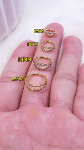 Changing from single to double💫💫✨ #jewelrylove #piercing #tiktokshopblackfriday #outfitideas #hoops #nosering #nosepiercing #kutlanpiercingjewelry 