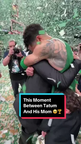 Proud Mama 🥹🏆 #JaysonTatum #Celtics #NBAFinals #NBAChampions #NBAHighlights 