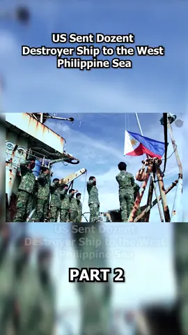 US Sent Dozent Destroyer Ship to the West Philippine Sea Part 2 #usmilitary #new389us #army #military #dozent