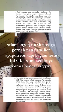 awas aja ada yg bilang cengeng 🫵🏻😤 #skripsi #mahasiswaakhir #ucapanterimakasih #sidangskripsi 