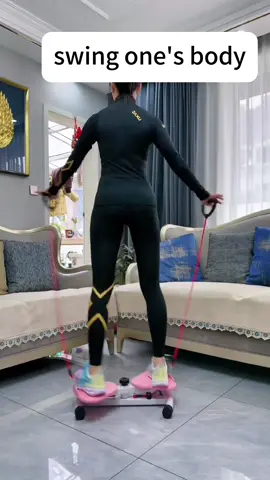 The waist twister can rotate 360 ​​degrees freely. It is easy to use and does not take up space, allowing you to exercise without worries and move towards a healthy life!#waisttwistingdisc #fitnessequipment 
