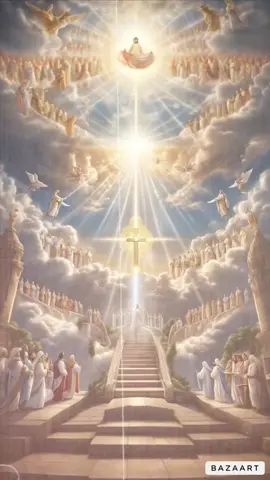 Angeles  cantando en le cielo 