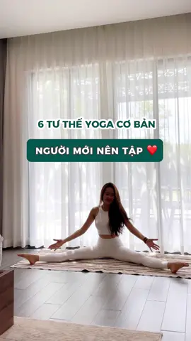 6 bài yoga Sol thường hướng dẫn cho các học viên mới, sau 1 tuần cơ thể sẽ khác biệt ❤️ Hãy tập luyện và lắng nghe cơ thể của mình bạn nhé 😍 #yogabysol #yogachonguoimoi #xuhuongtiktok #xuhuong #yoga #yogapose #healthy 