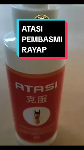 ATASI PEMBASMI RAYAP YANG MERUSAK KAYU DI RUMAHMU #rayap #racunrayap #hidupsehat 