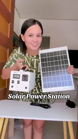 Solar power station ✨ #powerstation #portablepowerstation #generator 