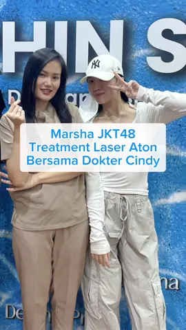 Makin tirus makin cantik aja ni @Matcha🍵 After laser Aton bareng Dokter Cindy di #dermaprosf #laseraton #wajahtirus #marshajkt48 #foryoupage #fyp  