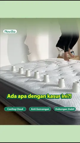 Apakah Anda ingin kasur seperti ini?#kasur#tidur#tidurnyenyak#tidursehat#Novilla