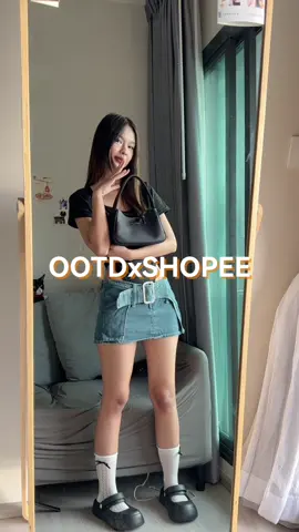 ทุกคนรู้เสื้อผ้าแอพส้มมันเริ่ดด #OOTDxShopee  #OOTD  #รีวิวแฟชั่นแอปส้ม 