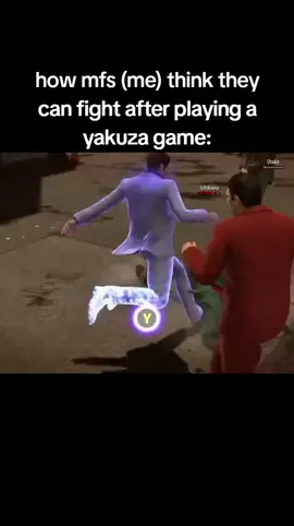 I be thinking I can fight when I can't fight for shit 😭  #likeadragon #yakuzakiwami #kiryukazuma #capcut #yakuzalikeadragon #edit #foryou #fyp #foryoupage 