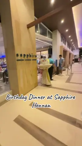 Birthday celebration at Hennan Crystal Sand for their Dinner Buffet at Sapphire ❤️ Thanks sa birthday treat, sir! @JJMM  #fy #foryou #fyp #foryoupage #travel #beach #boracay #Hennan #Buffet #seafood #Dinner 