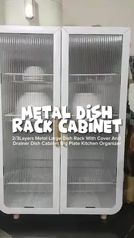 ISpecle 2/3 Layers Metal Large Dish Rack with Cover and Drainer Upgrade your kitchen with the ISpecle 2/3 Layers Metal Large Dish Rack, designed to meet all your dish drying and organization needs. This versatile dish rack offers ample space and smart features to keep your kitchen tidy and your dishes clean. Key Features:Spacious Design: Available in 2 or 3 layers, this dish rack provides plenty of room to dry and store dishes of all sizes, including large plates and bowls. Durable Metal Construction: Made from high-quality, rust-resistant metal, this dish rack ensures long-lasting use and reliability. Protective Cover: Comes with a cover to shield your dishes from dust and contaminants, keeping them clean and ready to use. Efficient Draining System: The built-in drainer allows water to flow directly into the sink, preventing water accumulation and ensuring quick drying. Stable and Smooth: Designed with a stable base and smooth steel finish to prevent scratches on your dishes and countertops. Modern and Sleek Design: Its elegant design complements any kitchen decor, adding both functionality and style. Why Choose ISpecle Dish Rack?Organized Kitchen: Keep your kitchen countertops clutter-free with this efficient dish rack. Hygienic: The cover ensures your dishes remain free from dust and airborne particles. Easy Maintenance: The rust-resistant metal and smooth surfaces make cleaning a breeze. Transform your dish drying experience with the ISpecle 2/3 Layers Metal Large Dish Rack. Order now and enjoy a more organized and hygienic kitchen! #KitchenOrganization #DishRack #ISpecle #KitchenEssentials #HomeImprovement #KitchenStorage #DishDryingRack #HomeOrganization #KitchenAccessories #MetalDishRack #OrganizedKitchen #KitchenGadgets #HomeDecor #EfficientKitchen #DishRackWithCover