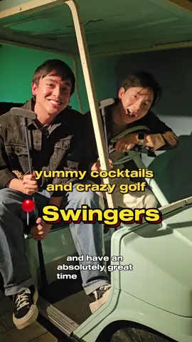 We swung by Swingers for a fun date! We really love how it has everything you need for an awesome day out- food, drinks, and crazy golf. This #PrideMonth , they even have exclusive cocktails where some of the proceeds go to uplifting the lives of trans adults in the UK. They are also hosting a #Pride afterparty on 29 June-- the perfect way to cap off #LondonPride . Make sure to swing by! 📍Swingers 15 John Prince's St London W1G 0AB #londonfood #londonrestaurants #londoactivity #londondate #londonnightout #crazygolf   #londoneats #londonfun #londonthingstodo #invite 