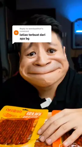 Replying to @wendaaditia1 LATIAO itu BABHI 😭😱 Aku gak percaya.. #latiao #latiaohalal #mukbanglatiao #akimakmukbang #jajanantiktok 